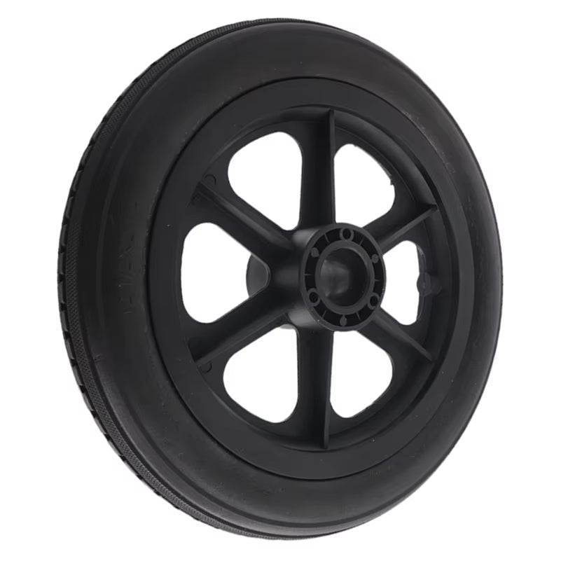 Wheelchair Rear Wheel 12 Inch Pu Elastic Solid Tire 12 1/2X2 1/4 Non-Pneumatic Tire Manual Wheelchair Accessories