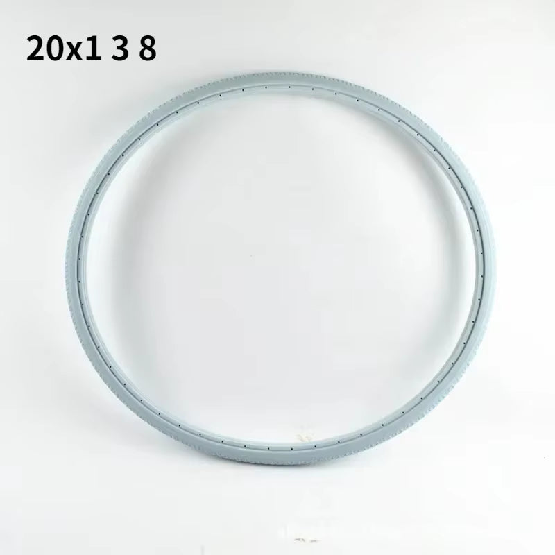 Wheelchair Accessories Tire 20 22 24 Inch Outer Solid 20/22/24X1 3/8 Non-Pneumatic Rear Wheel