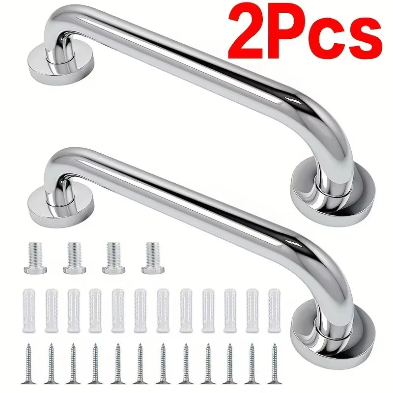 Stainless Steel Handrails, Accessible Bathroom, Bathroom, Safety Bathroom Handrails, Disabled Elderly Bathroom Handrails