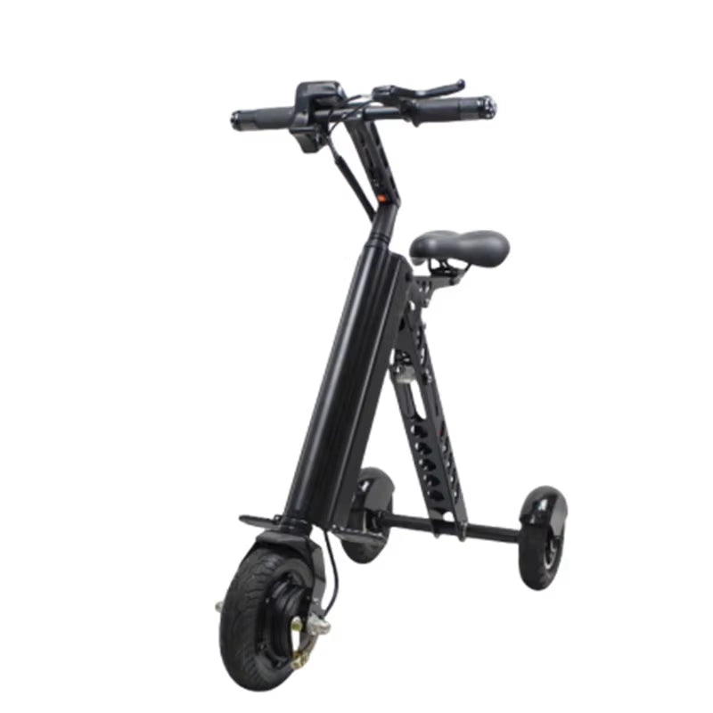 Folding Ultra-Light Portable Lithium Battery Electric Tricycle Adult Elderly Women Fashion Mini Miniature Scooter