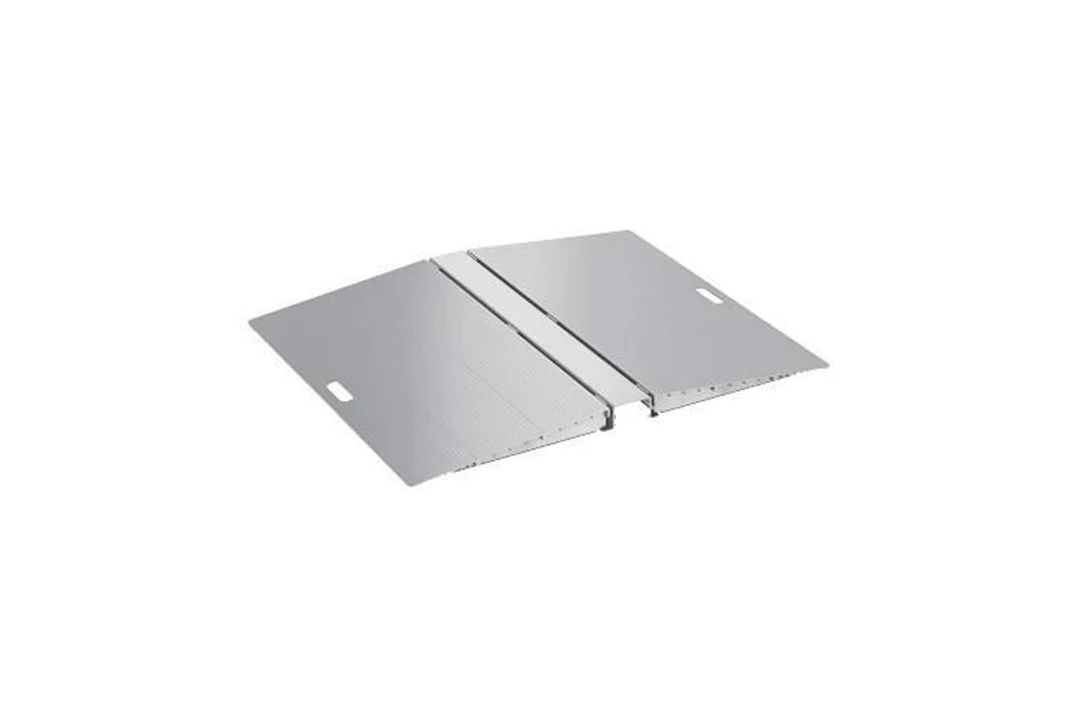 Two-Sided Aluminum Wheelchair Threshold Ramp