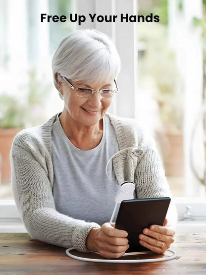 10X Hands Free Magnifying Glass for Neck Wear, Magnifier for Reading, Sewing, Cross Stitch, Inspection, Repair.(4.33Inch)