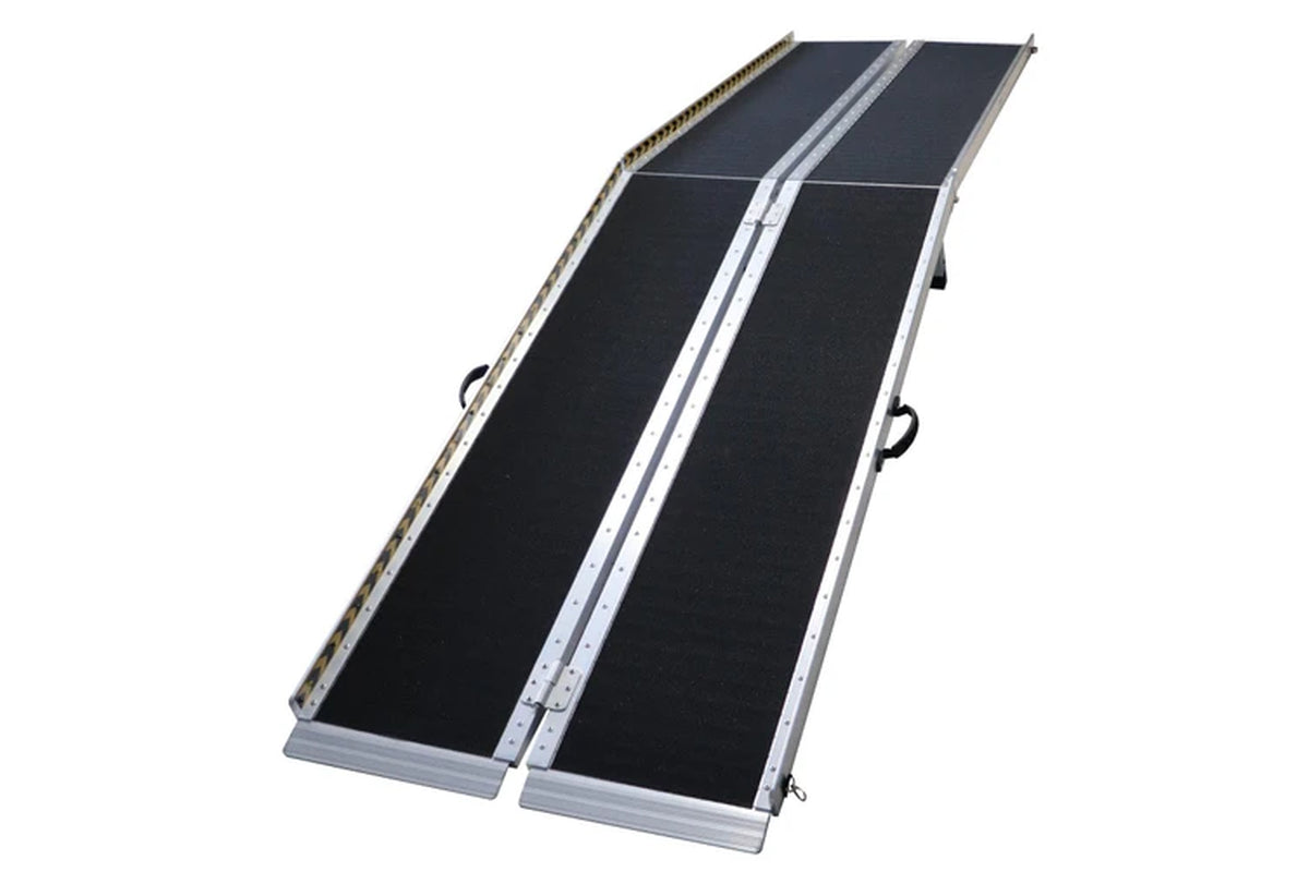 Aluminium Wheelchair Ramp with Leg Support - 10Ft