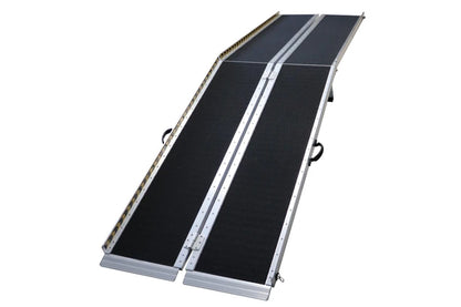 Aluminium Wheelchair Ramp with Leg Support - 10Ft