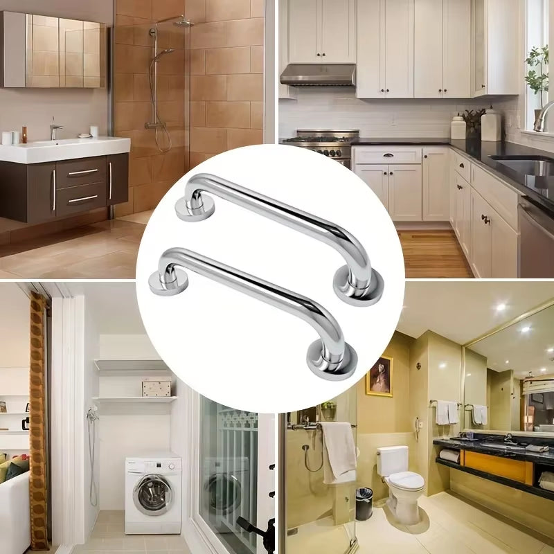 Stainless Steel Handrails, Accessible Bathroom, Bathroom, Safety Bathroom Handrails, Disabled Elderly Bathroom Handrails