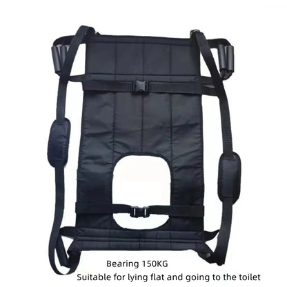 Household Elderly Transfer Sling Belt Disabled Seat Pad Wheelchair Cushion Transport Shifting Belt Sheet Home Care Nursing Belt