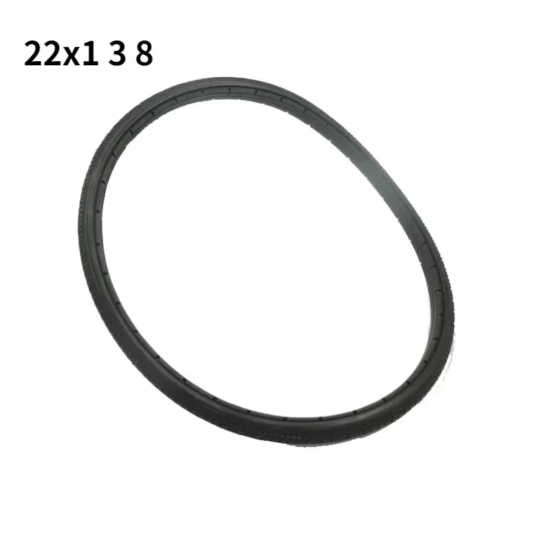 Wheelchair Accessories Tire 20 22 24 Inch Outer Solid 20/22/24X1 3/8 Non-Pneumatic Rear Wheel