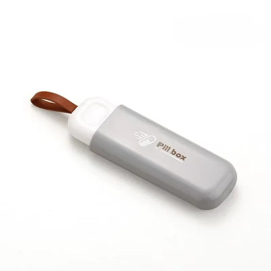 1PCS Portable Medicine Box for Home, Three Compartments Suitable for Carrying with You Mini Medicine Box for Travel Pill Box