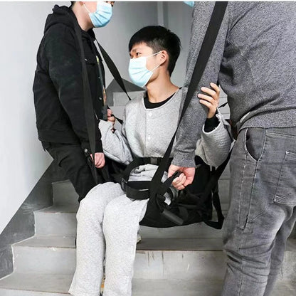 Household Elderly Transfer Sling Belt Disabled Seat Pad Wheelchair Cushion Transport Shifting Belt Sheet Home Care Nursing Belt