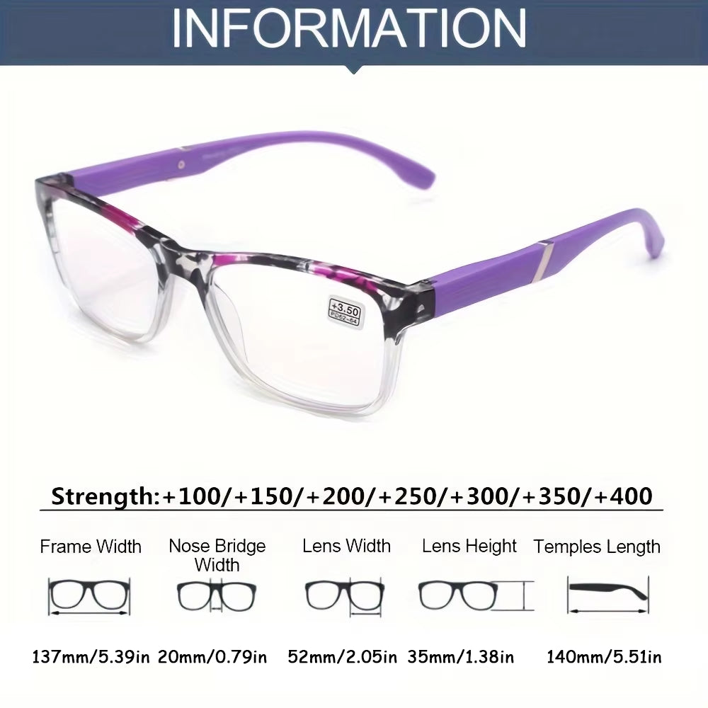 Fashion New Reading Glasses Gradual Lens Classic High-Definition Reading Glasses for Elderly Men and Women